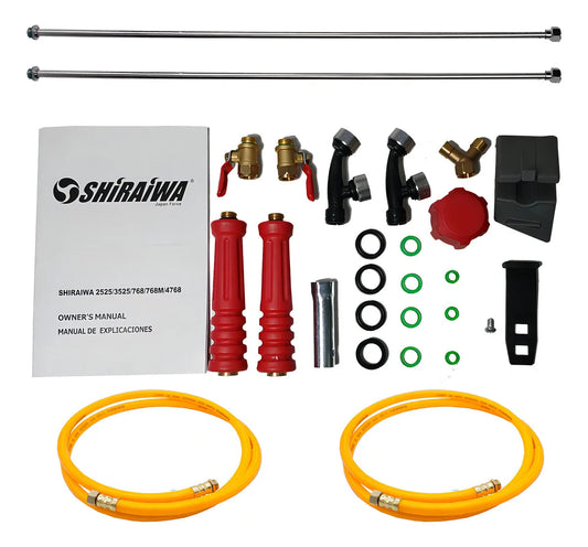 Aspersora Fumigadora PowerCat PWC-43525 4 Tiempos 25 Litros Color Blanco Uso Profesional de Doble Salida