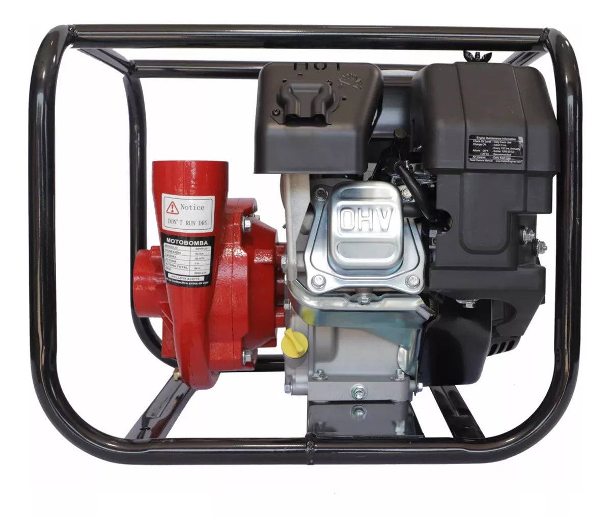 Motobomba Centrífuga Caracol Alta Presión 6.5 Hp 2x2 | Kohler |