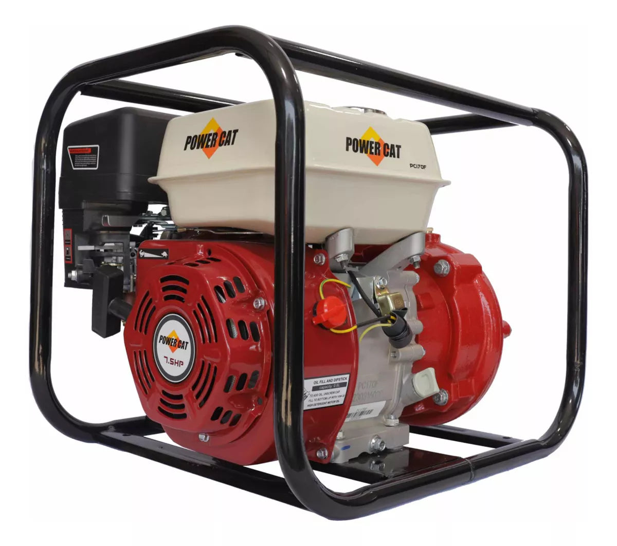 Motobomba Centrífuga Alta Presión Caracol 7.5hp 2x2 | Power Cat |