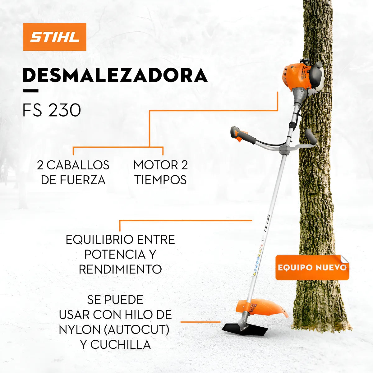 Desbrozadora FS230 Stihl