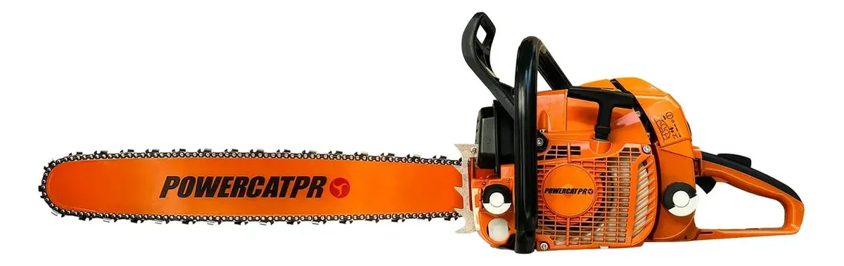 Motosierra Powercat 72.2cc 5.23HP Espada 25” Paso 3/8 Profesional