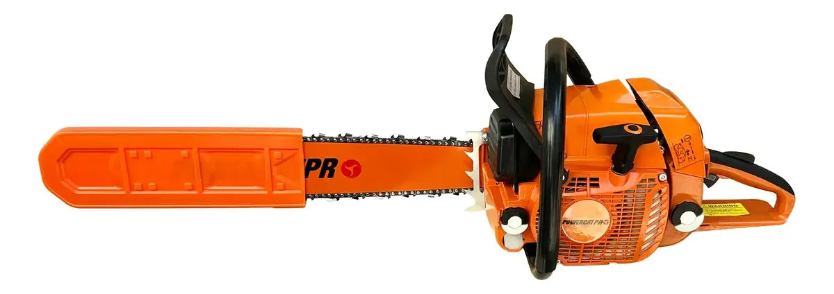 Motosierra Powercat 72.2cc 5.23HP Espada 25” Paso 3/8 Profesional