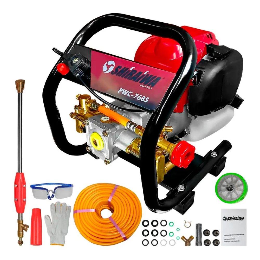 Fumigadora Parihuela Portátil | PWC-P768S | 490 psi | 4 Tiempos