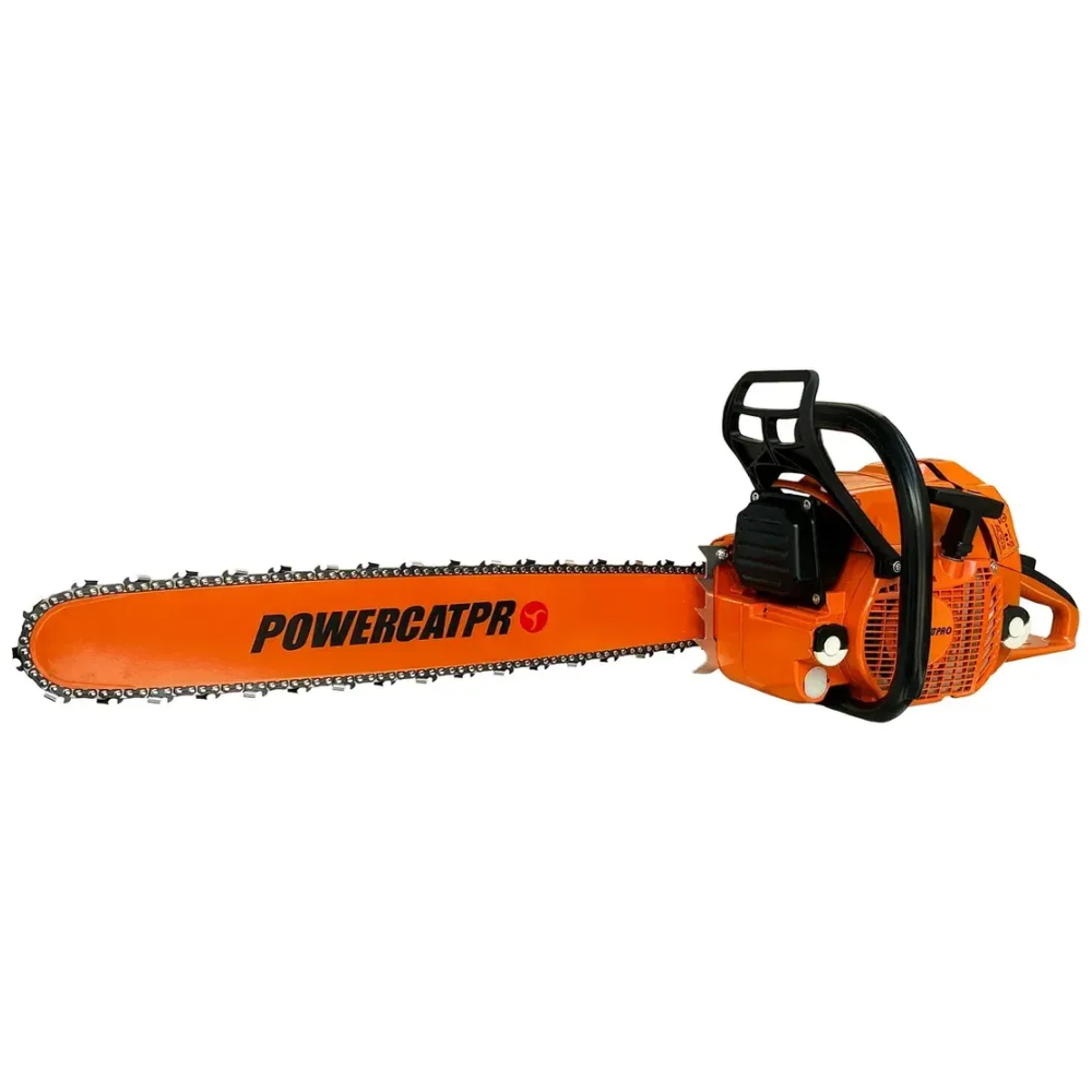 Motosierra Powercat 72.2cc 5.23HP Espada 25” Paso 3/8 Profesional